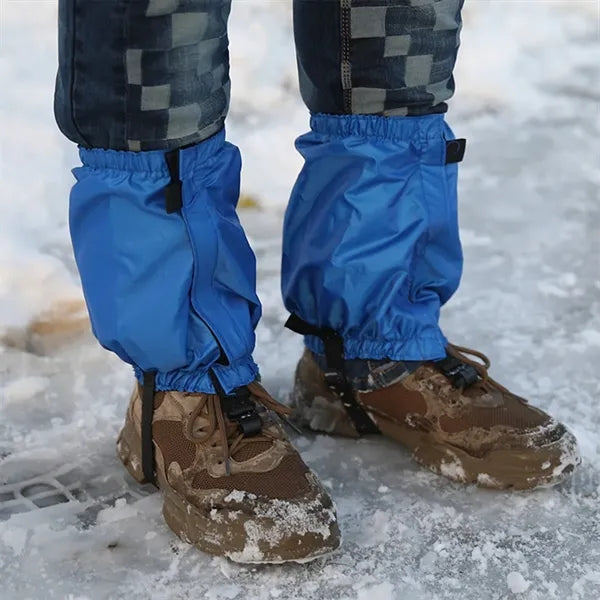 Short Lightweight Adjustable Breathable Snow Boot Gaiters