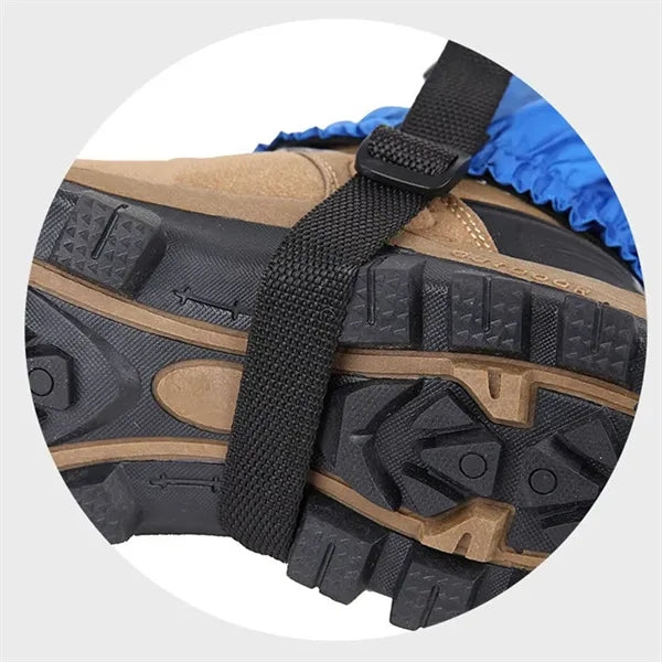 Short Lightweight Adjustable Breathable Snow Boot Gaiters
