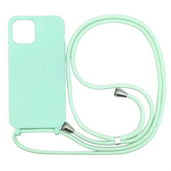 Crossbody Lanyard Strap Case for iPhone