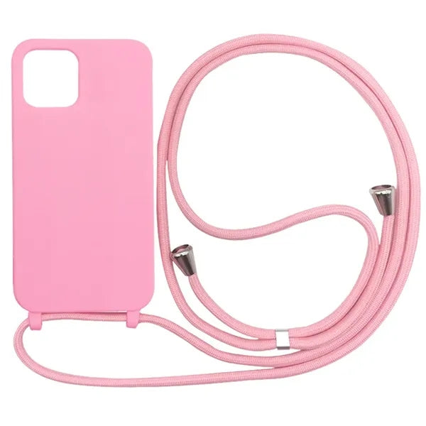 Crossbody Lanyard Strap Case for iPhone