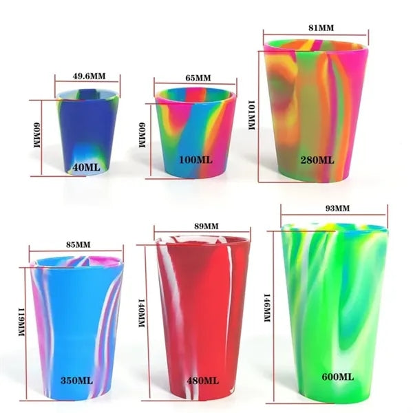 Silicone Pint Glass Drinking Cup