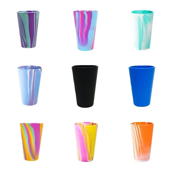 Silicone Pint Glass Drinking Cup