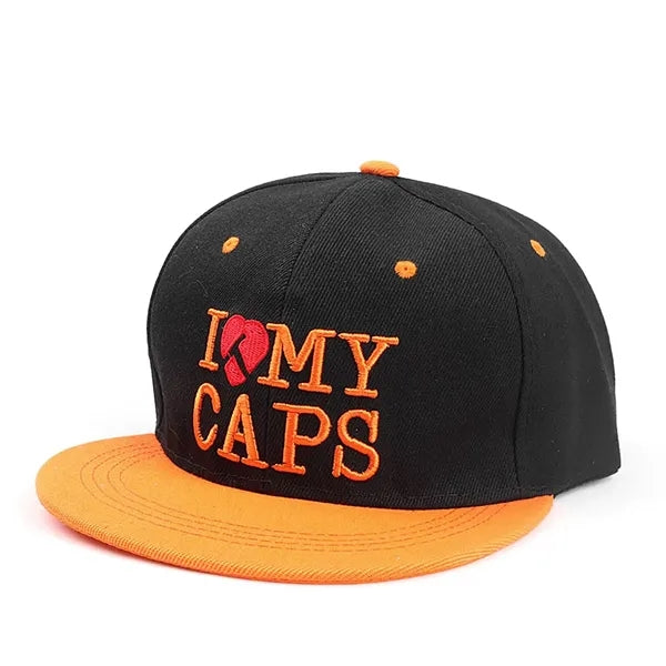 Embroidered Baseball Cap w/ Letters