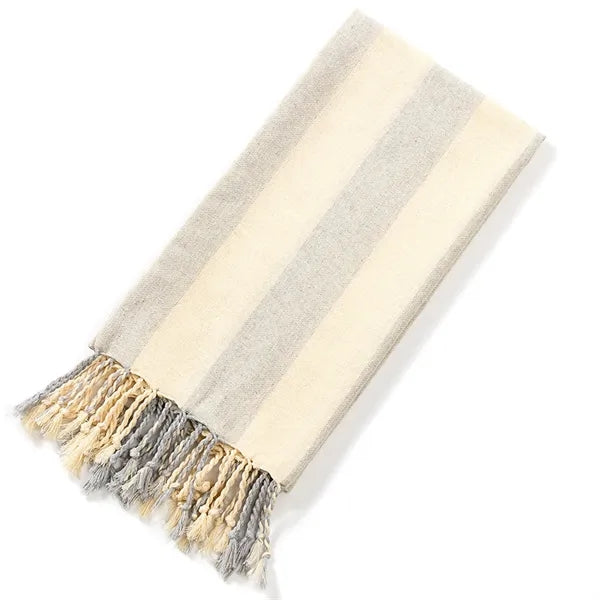 Absorbent Cotton Fringed Towel