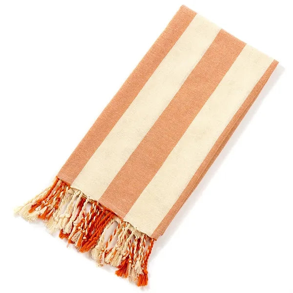 Absorbent Cotton Fringed Towel