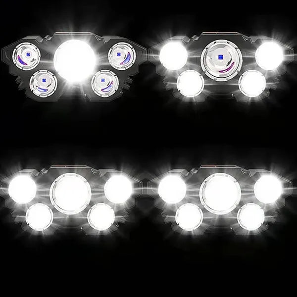 Multifunctional 5LED Headlight