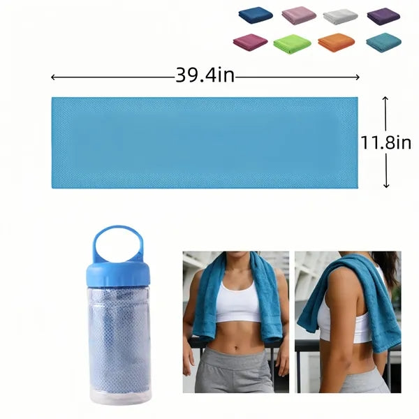 Ice Silk Cooling Quick Dry Sports Towel for Neck