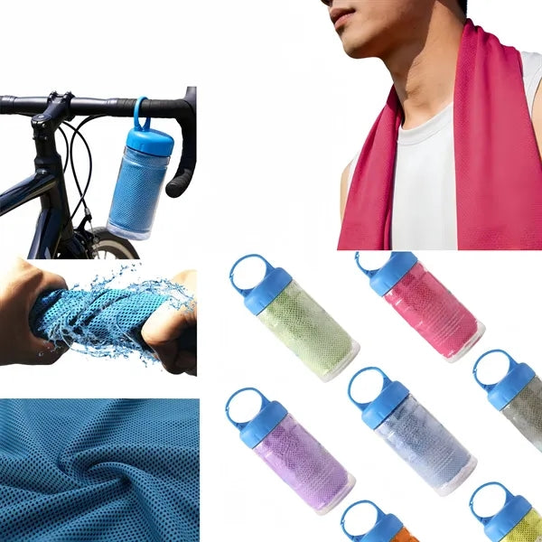Ice Silk Cooling Quick Dry Sports Towel for Neck