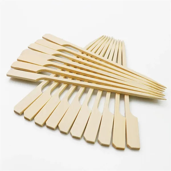 100Pcs Disposable Bamboo Skewers