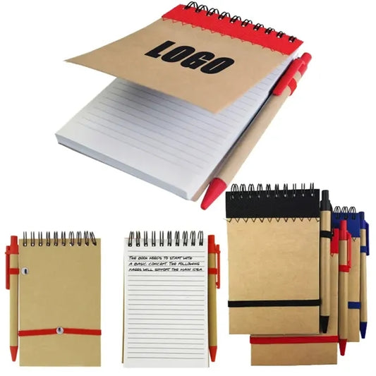 Eco Recycled Jotter With Pen