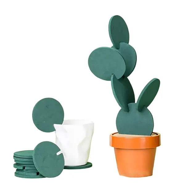 Non-slip Insulated Cactus Coaster