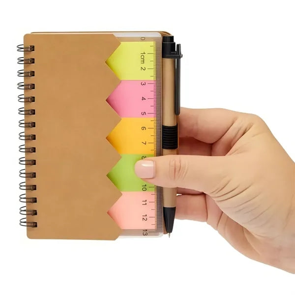 Pocket Notebook with Pen and Sticker
