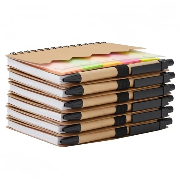 Pocket Notebook with Pen and Sticker