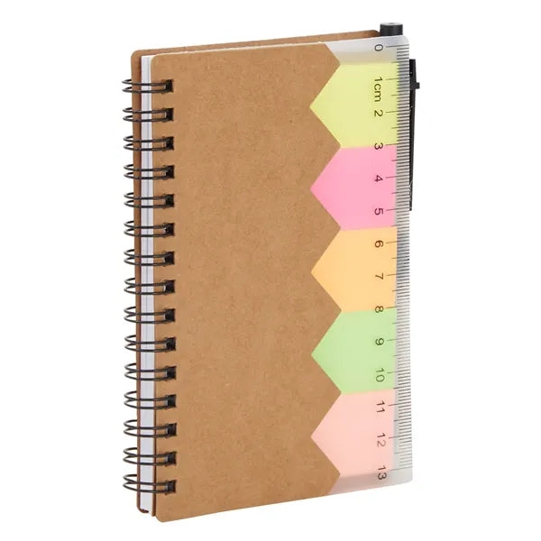 Pocket Notebook with Pen and Sticker