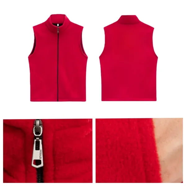 Unisex Soft Shell Fleece Vest