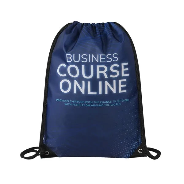 420D Durable Dye Sublimation Cinch Backpack