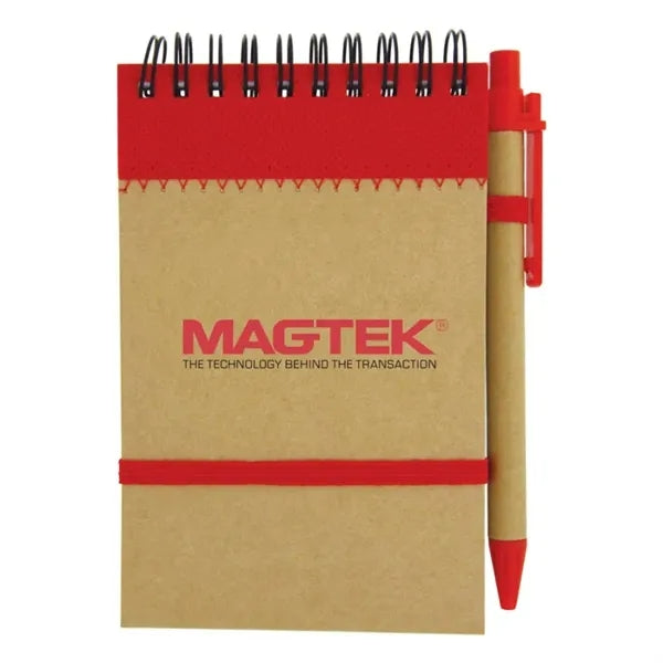 Recycled Jotter Pads with Pen 60 Sheets