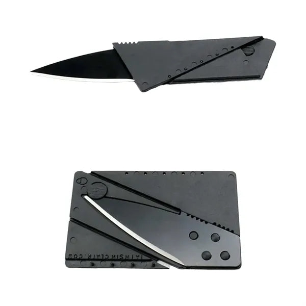 Foldable Versatile Waterproof Credit Card Shaped Fruit Knife