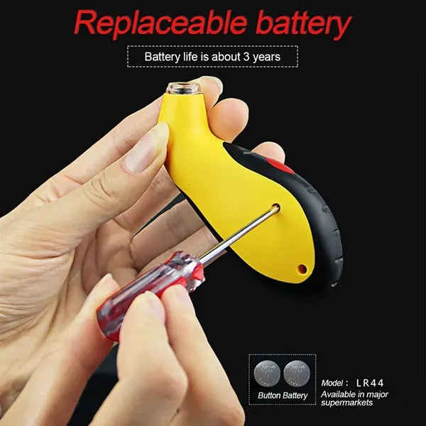 Tire Pressure Gauge with Backlit LCD and Non-Slip Grip