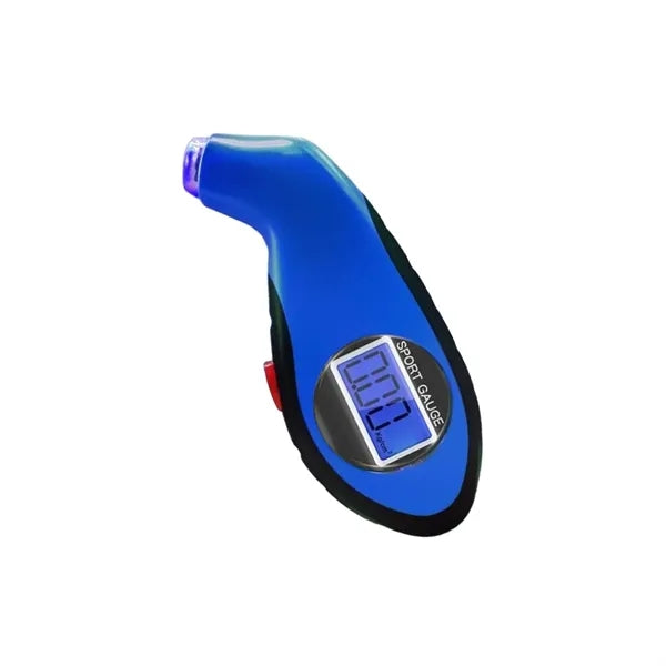 Tire Pressure Gauge with Backlit LCD and Non-Slip Grip