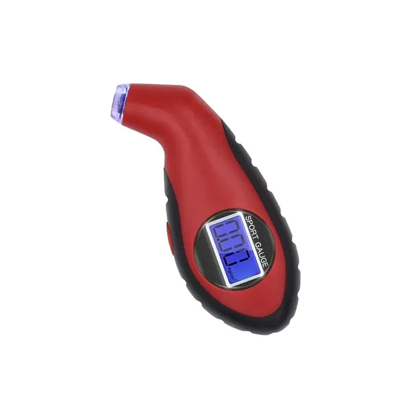 Tire Pressure Gauge with Backlit LCD and Non-Slip Grip