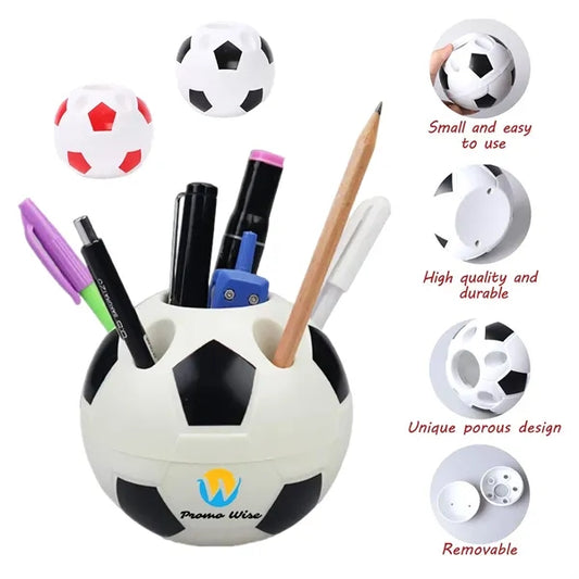 Soccer-Shape Multifunctional Desktop Pencil Container