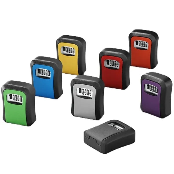 Key Lock Box with Code Hidden Holder