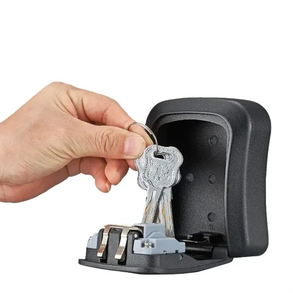 Key Lock Box with Code Hidden Holder