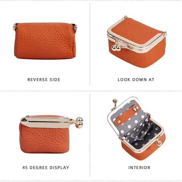 Genuine Leather Mini Jewelry Box