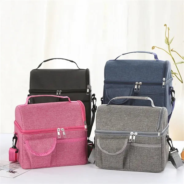 Large Capacity Thickened Aluminum Foil Insulated Cooler Bag