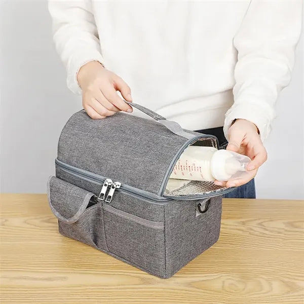 Large Capacity Thickened Aluminum Foil Insulated Cooler Bag