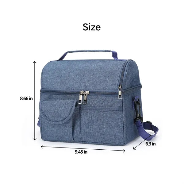Large Capacity Thickened Aluminum Foil Insulated Cooler Bag