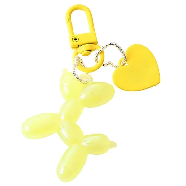 Balloon Dog Pendant Keychain