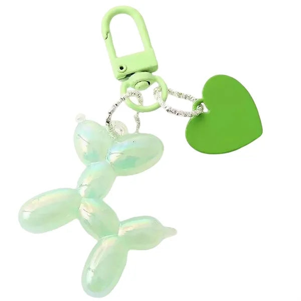 Balloon Dog Pendant Keychain