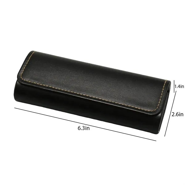 PU Leather Portable Eyeglass Case
