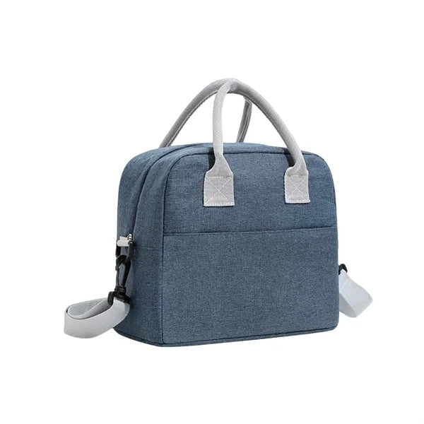 Large Capacity Portable Enforced Handle Lunch Cooler Bag