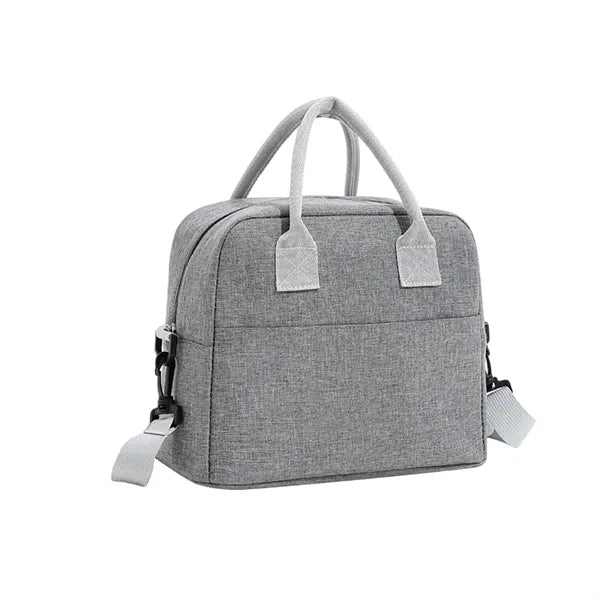 Large Capacity Portable Enforced Handle Lunch Cooler Bag