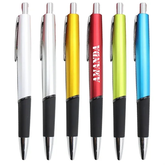 Durable Plastic Push Button Ballpoint Pen