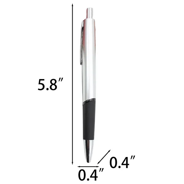 Durable Plastic Push Button Ballpoint Pen