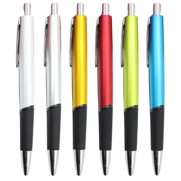 Durable Plastic Push Button Ballpoint Pen
