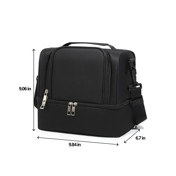 Double Layer Portable Large Capacity Crossbody Ice Pack