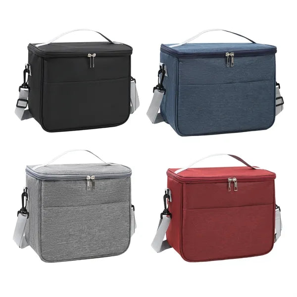 Insulated Square Oxford Lunch Bag