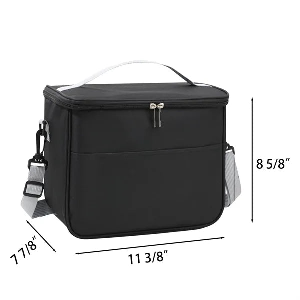 Insulated Square Oxford Lunch Bag