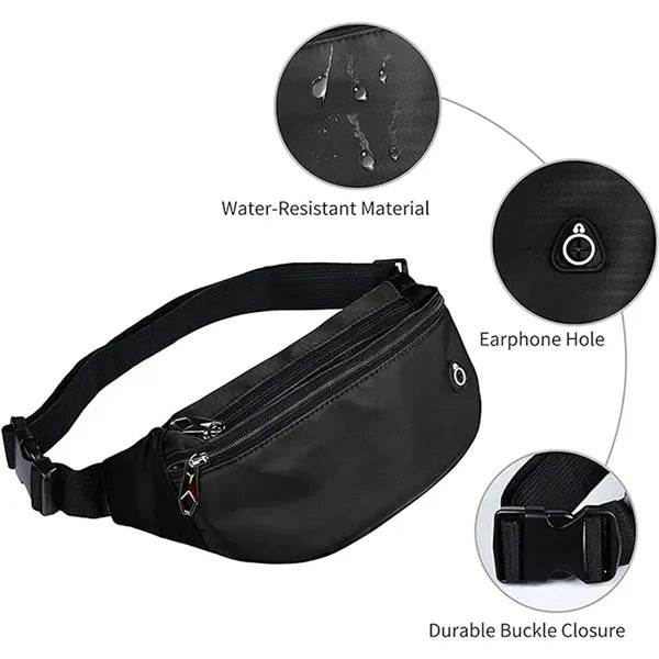 Waterproof Sports Waist Bag Pack For Men And Women