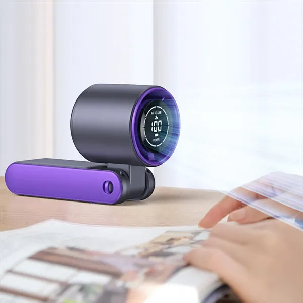 Portable Handheld Fan USB Rechargeable Quiet Cooling