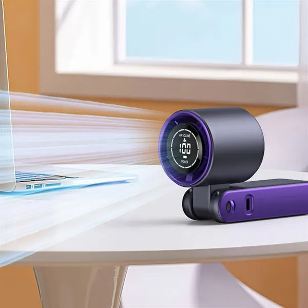 Portable Handheld Fan USB Rechargeable Quiet Cooling