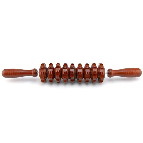 Wooden Muscle Relief Roller