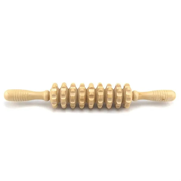 Wooden Muscle Relief Roller