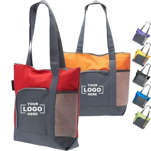 Polyester Canvas Sport Beach Tote