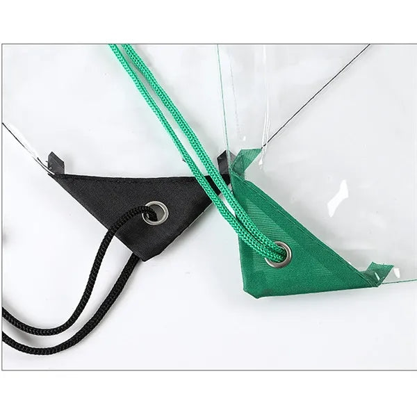 Clear Stadium Drawstring Backpack